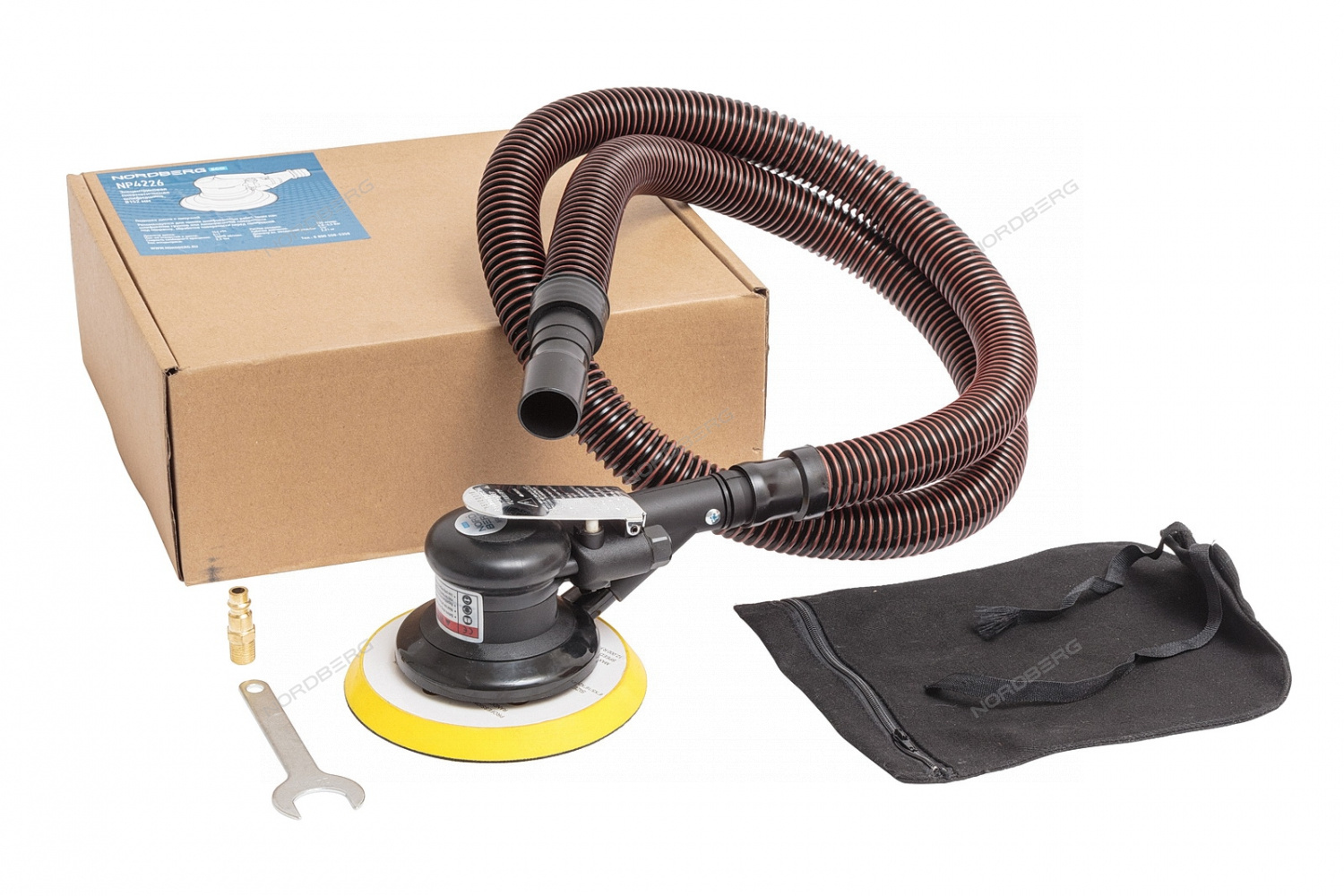 Эксцентриковая пневматическая шлифмашина NP4256 Эксцентриковая пневматическая шлифмашина NP4256