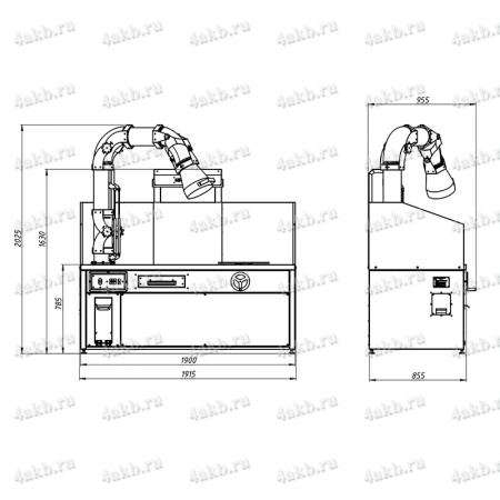 Стол сварщика с поворотной плитой ССУ-01-05