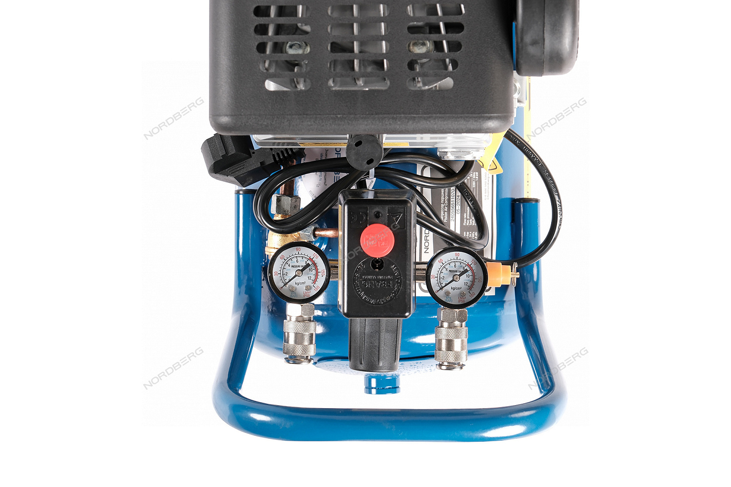 Компрессор поршневой, 220 В, ресивер 24 л, 240 л/мин NCE25/241