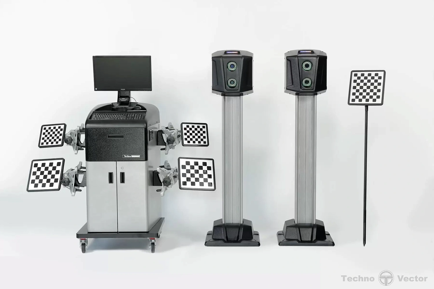 Стенд развал схождения 3D для грузовых автомобилей Техновектор 7 Truck P 7202 HT