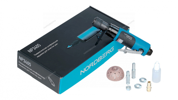 Пневмошлифмашинка для зачистки шин с насадкой и быстросъемным держателем NP3405 Пневмошлифмашинка для зачистки шин с насадкой и быстросъемным держателем NP3405