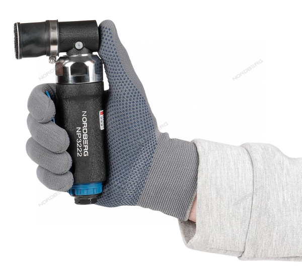 Пневмошлифмашинка угловая орбитальная, эксцентрик 1,5 мм, диам. 30 мм NP3222 Пневмошлифмашинка угловая орбитальная, эксцентрик 1,5 мм, диам. 30 мм NP3222